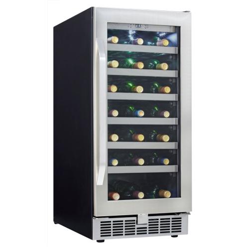 DWC93BLSST Select 34-Bottle Built-in Wine Cooler