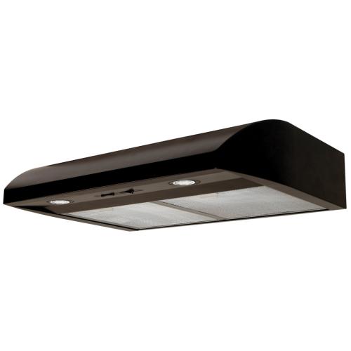 EB30BL Essence 30-Inch Convertible Under Cabinet Range Hood With Light In Black