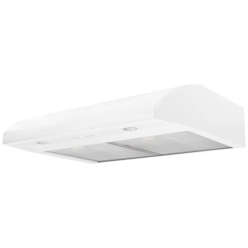 EB30WH Essence 30-Inch Convertible Under Cabinet Range Hood With Light In White