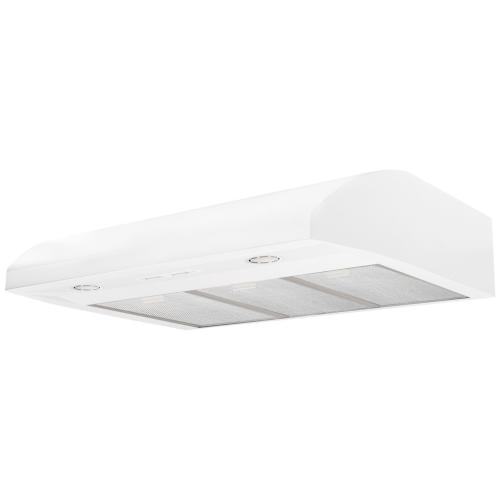 EB36WH Essence 36-Inch Convertible Under Cabinet Range Hood With Light In White