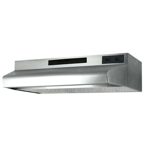 ESDQ1248 24-Inch Under Cabinet Range Hood In Stainless Steel