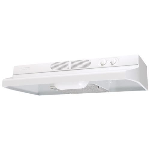 ESQZ2303 30-Inch Convertible Under Cabinet Range Hood With Light In White