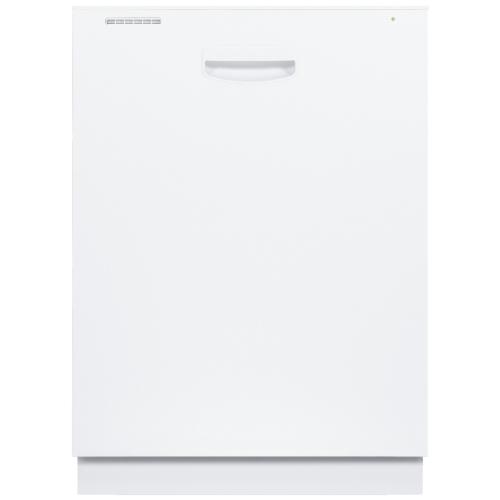 GDWT106V00WW Ge Stainless Interior Dishwasher With Hidden Controls And Recessed Handle