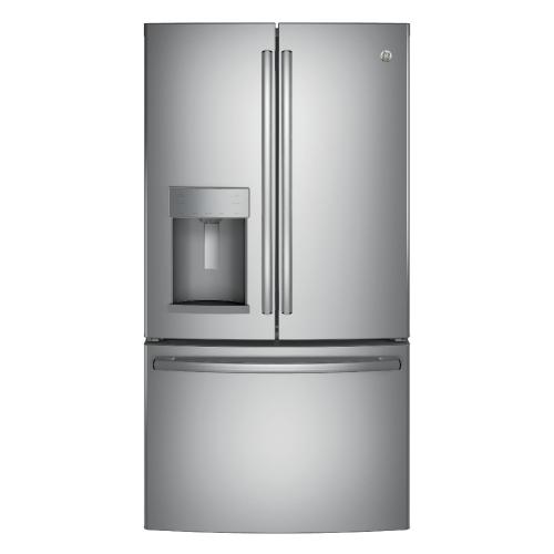 GYE22HSKGSS 36 Inch Counter Depth French Door Refrigerator
