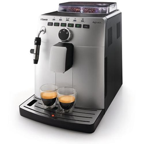 HD8750/81 Saeco Intuita Automatic Espresso Machine Automatic Milk Frother Silver