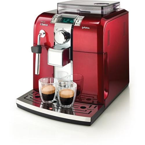 HD8837/31 Saeco Automatic Espresso Machine Syntia Red