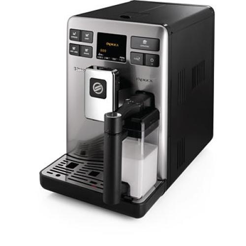 HD8852/09 Saeco Energica Automatic Espresso Machine Integrated Milk Carafe Stainless Steel