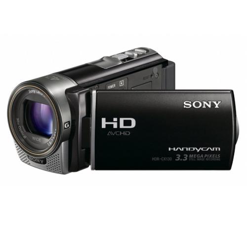 HDRCX130/B High Definition Handycam Camcorder; Black