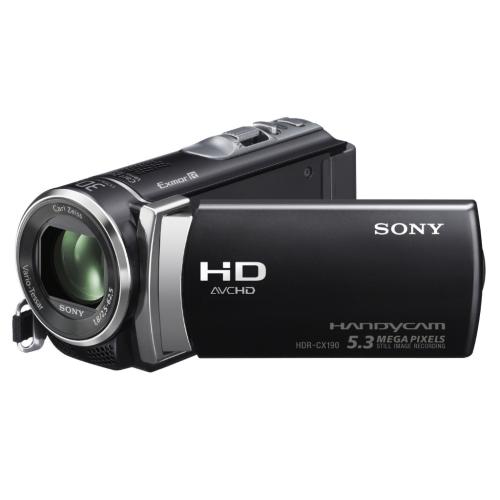 HDRCX190/B High Definition Handycam Camcorder; Black