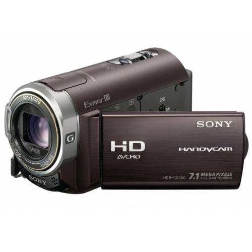 HDRCX350V High Definition Flash Memory Handycam Camcorder; Bronze