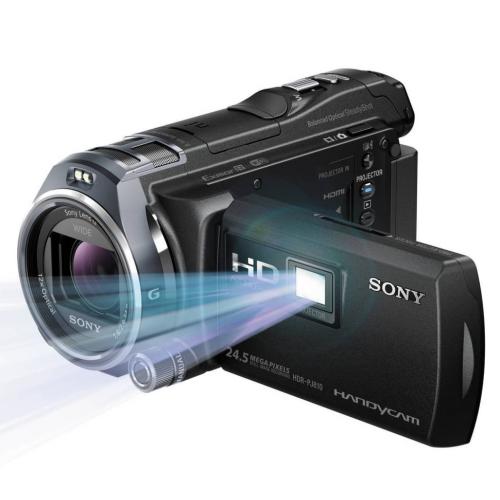HDRPJ810E Full Hd Handycam Camcorder With Built-in Projector