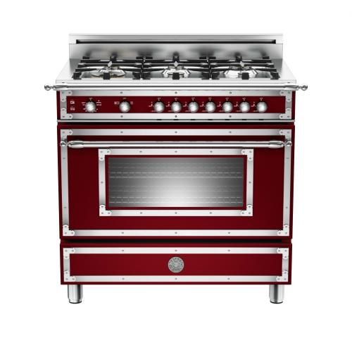 HER366GASVI 36-Inch Traditional-style Gas Range , 6 Sealed Brass Burners