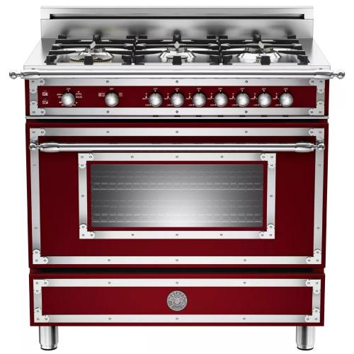 HER366GASVI01 36 Inch Traditional Style Gas Range