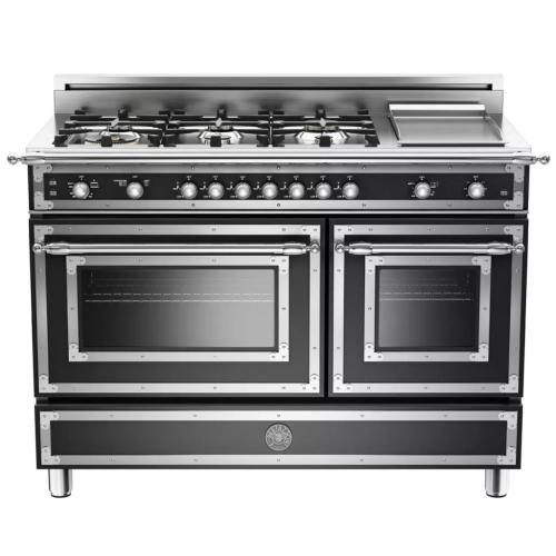 HER486GGASNE01 48 Inch Traditional Style Gas Range
