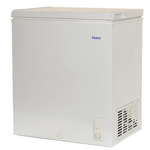 HF50CW20W 5.0 Cu. Ft. Capacity Chest Freezer With Removable Basket