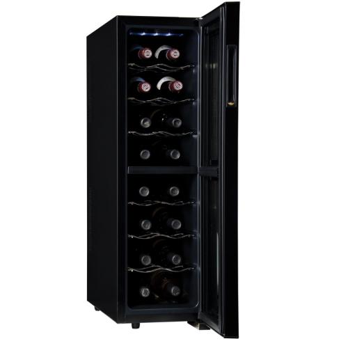 HVTEC16DABS 16-Bottle Capacity Wine Cellar With Electronic Controls