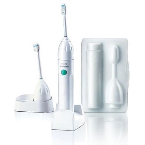 HX5352/97 Sonicare Essence Two Rechargeable Sonicare Toothbrushes Hx5352 1 Mode 2 Brush Heads 1 Hard Travel Case