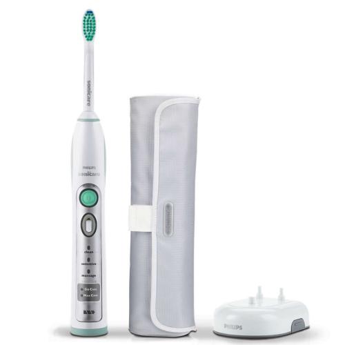HX6911 Sonicare Flexcare Rechargeable Sonic Toothbrush 3 Modes 1 Brush Head 1 Soft Travel Case