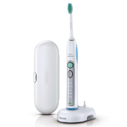 HX6921/02 Sonicare Flexcare+ Rechargeable Sonic Toothbrush 5 Modes 2 Brush Heads 1 Hard Travel Case