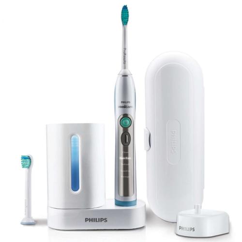 HX6972/02 Sonicare Flexcare+ Rechargeable Sonic Toothbrush 5 Modes 2 Brush Heads 1 Hard Travel Case