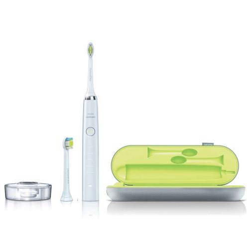 HX9342/03 Sonicare Diamondclean Rechargeable Sonic Toothbrush 5 Modes Glass Charger 2 Brush Heads