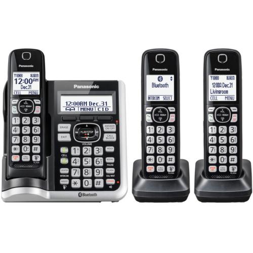 KXTGF573S Dect 6.0 Expandable Cordless Phone System