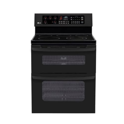 LDE3015SB 6.7 Cu. Ft. Capacity Electric Double Oven Range With A 6 High Upper Oven