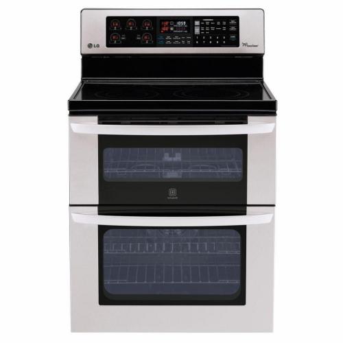 LDE3037ST 6.7 Cu. Ft. Capacity Electric Double Oven Range With Infrared Grill And Easyclean