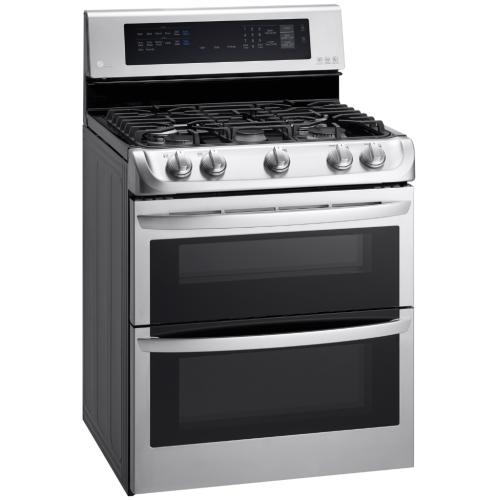 LDG4313ST 6.9 Cu. Ft. Gas Double Oven Range With Probake Convection, Easyclean