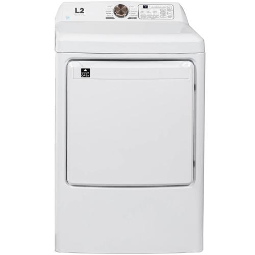 LE52N1BWWCFR L2 White Electric Dryer With French Display