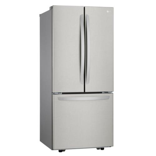 LFCS22520S 21 Cu. Ft. Large Capacity 30-Inch Wide 3-Door French Door Refrigerator