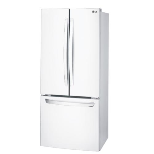 LFCS22520W 21 Cu. Ft. Large Capacity 30-Inch Wide 3-Door French Door Refrigerator