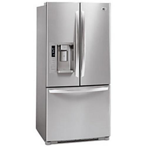LFX23961ST 3-Door French Door Refrigerator With Ice And Water Dispenser (22.6 Cu. Ft.; Stainless Steel)