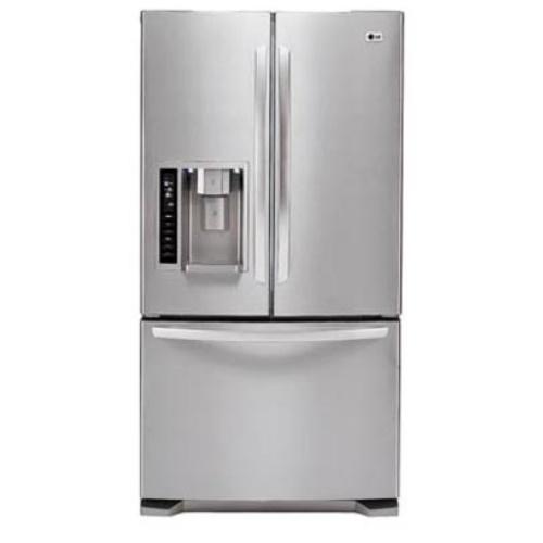 LFX25975ST 3-Door French Door Refrigerator With Ice And Water Dispenser (24.7 Cu.ft.)