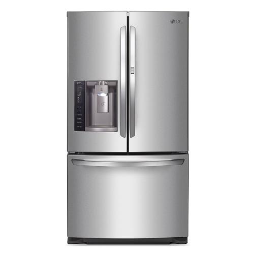 LFX28968ST 27 Cu. Ft. Ultra Capacity 3-Door French Door Refrigerator W/smart Cooling