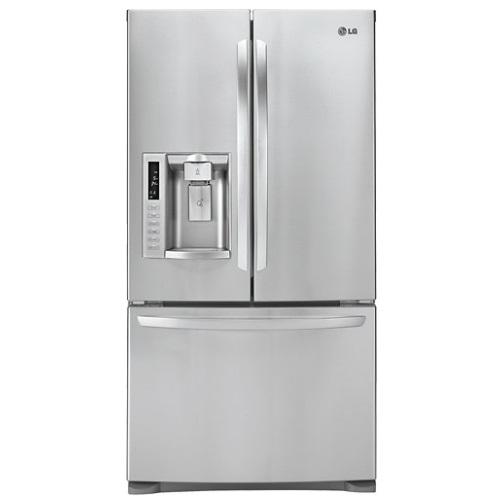 LFX28978ST Ultra-large Capacity 3 Door French Door Refrigerator With Ice Water Dispenser