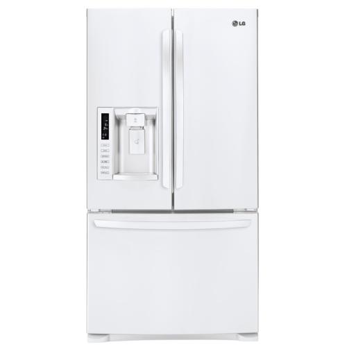 LFX28979SW Ultra-large Capacity 3 Door French Door Refrigerator With Dual Ice Maker