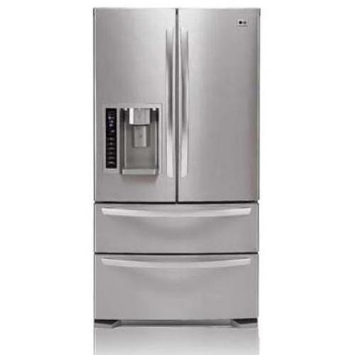 LMX21981ST 4-Door French Door Refrigerator With Ice And Water Dispenser (20 Cu.ft.; Stainless Steel)