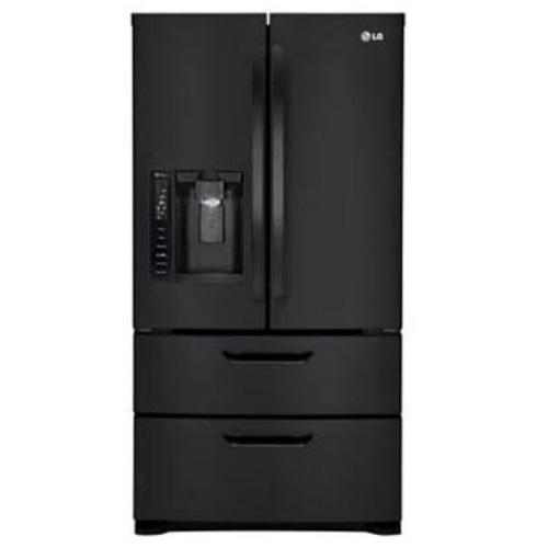 LMX25986SB Large Capacity 4 Door French Door Refrigerator With Ice Water Dispenser