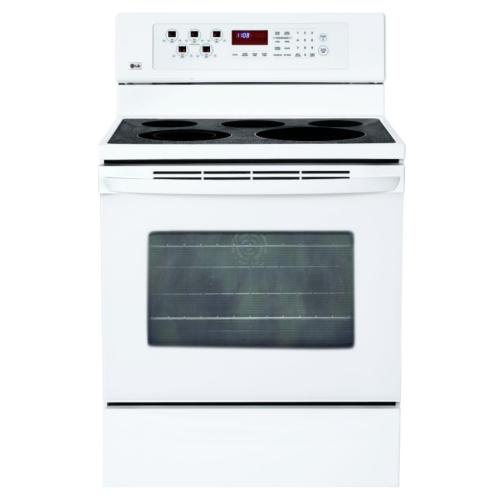 LRE30453SW Freestanding Electric Range With Evenjet Convection System