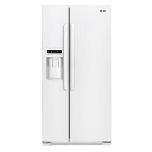 LSC23924SW Large Capacity Side-by-side Refrigerator With Ice Water Dispenser (Fits A 33-Inch Opening)