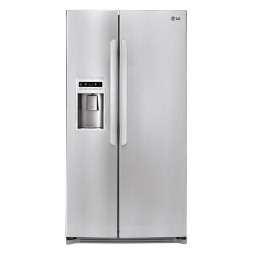 LSC27914ST Large Capacity Side-by-side Refrigerator With Ice Water Dispenser