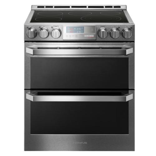LUTE4619SN 30 Inch Slide-in Electric Range With Dual Ovens
