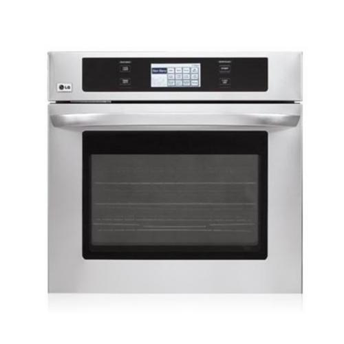 LWS3081ST 4.7 Cu.ft. Capacity 30-Inch Built-in Single Wall Oven With Lcd Display And Crisp Convection