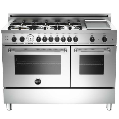 MAS486GGASXTLP01 48-Inch Pro-style Gas Range With 6 Sealed Brass Burners