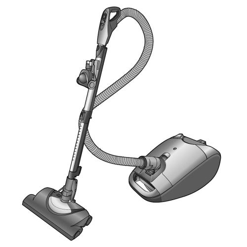 MCCG887 Canister Vacuum Cleaner