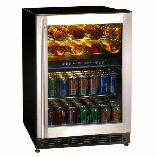 MCWBC77DZC 77 Bottle Dual Zone Wine And Beverage Cooler