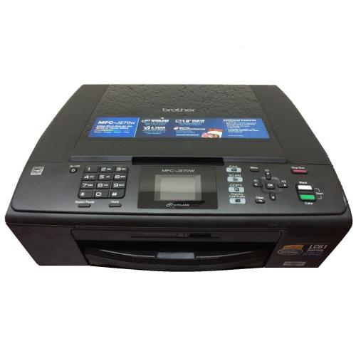 MFCJ270W Compact Inkjet All-in-one With Fax And Wireless Networking