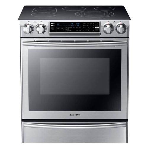 NE58F9710WS/AA 5.8 Cu. Ft. Electric Range With Flex Duo Oven