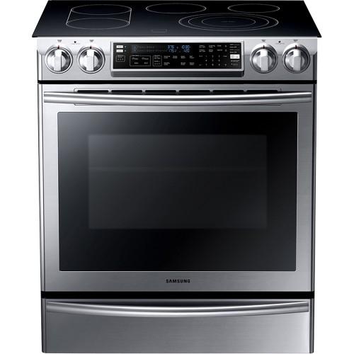 NE58F9710WS/AC Slide-in Electric Range With Flex Duo Oven